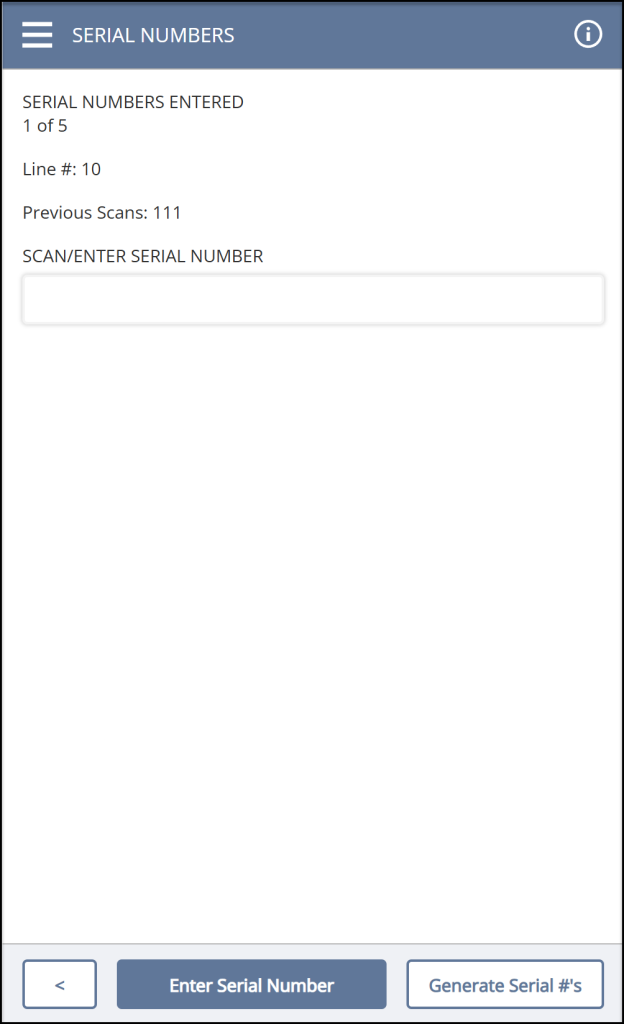 Serial Number Capture Lite